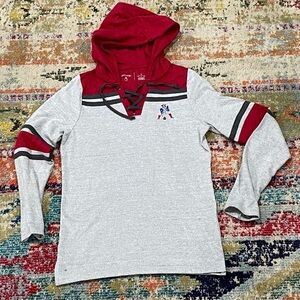 Women's New England Patriots Hoodie NFL Football Sports Sweatshirt